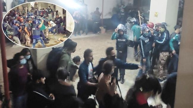 shahjalal university all buildings locked 1