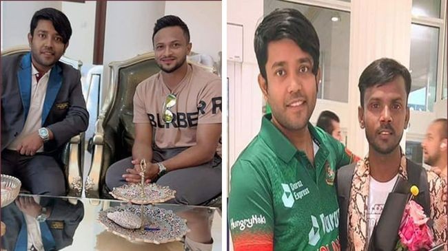 shakib al hasan and hero alam