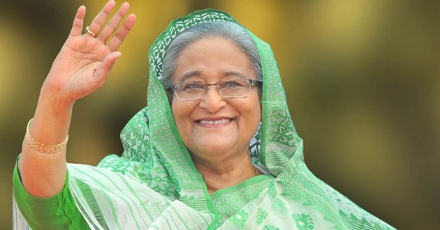 sheak hasina smile new