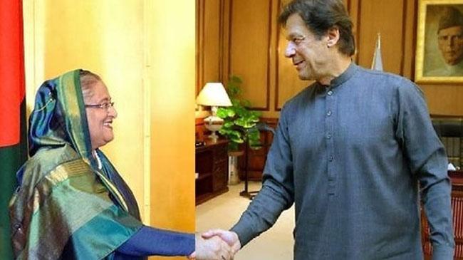 sheik hasina imran khan
