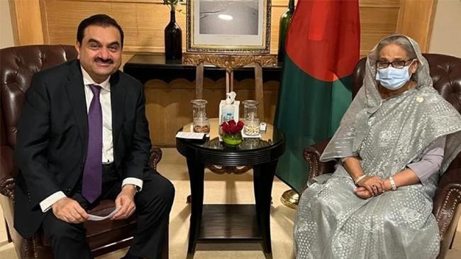 sheikh hasina and adani