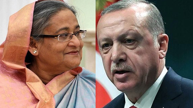 sheikh hasina and erdoan