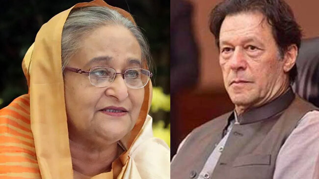 sheikh hasina and imran khan