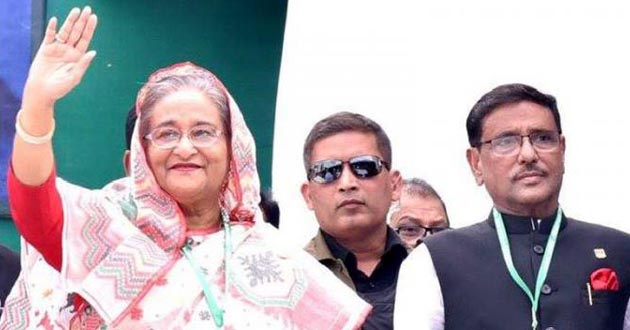 sheikh hasina and obaidul quader