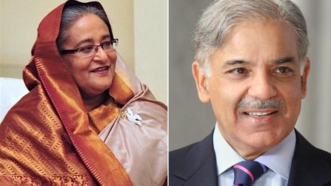 sheikh hasina and shehbaz sharif