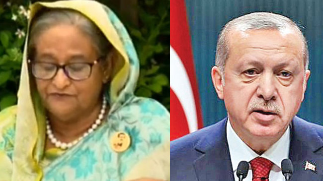 sheikh hasina erdoan invite
