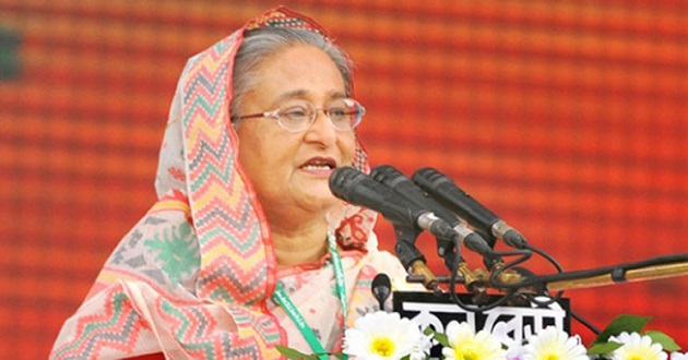 sheikh hasina in barishal