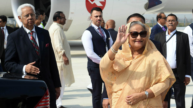 sheikh hasina in delhi 2