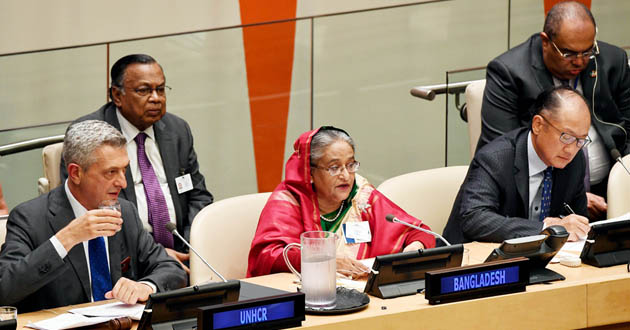 sheikh hasina in the un
