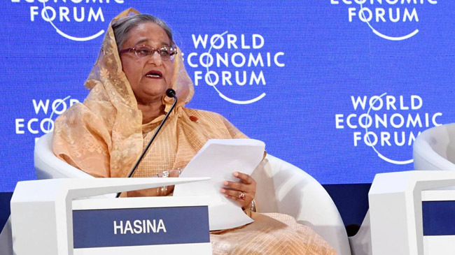 sheikh hasina in wef