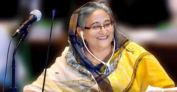 sheikh hasina pm bd smile