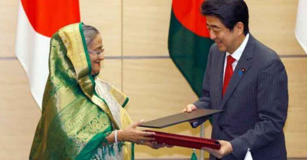 sheikh hasina shinzo abe