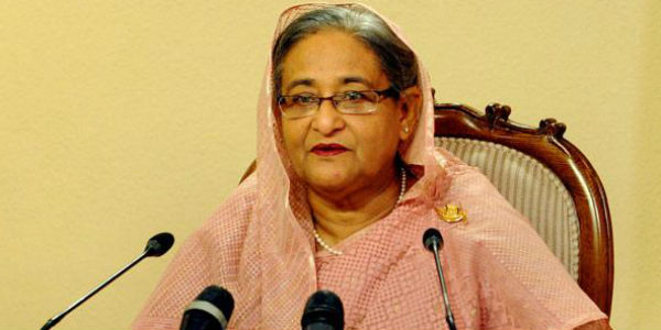 sheikh hasina talked about development of bangladesh