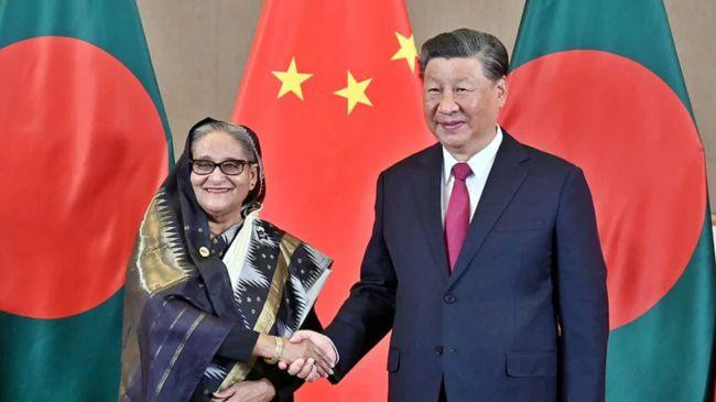sheikh hasina xi jinping