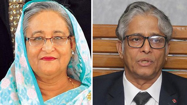 shekh hasina vc akhtaruzzaman