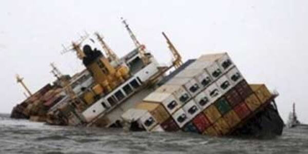ship sank