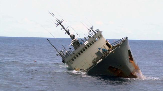 ship sunk