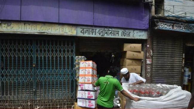 shop being opend in dhaka