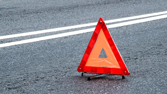 sign road accident