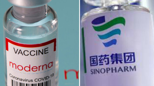 sinopharm and moderna vacc bangladesh