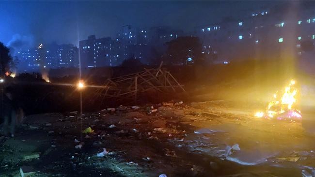 slum eviction in mirpur 12
