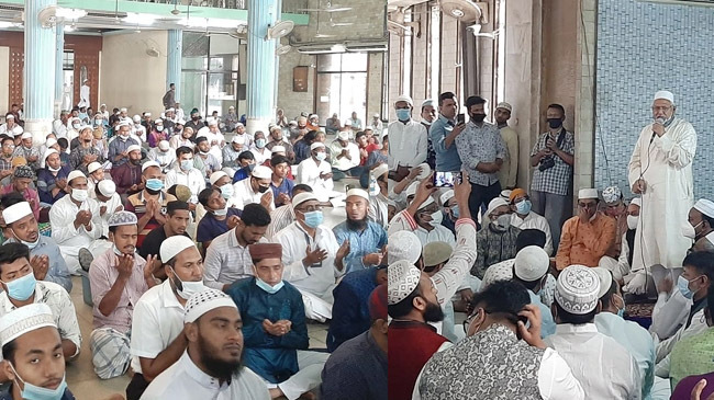 special doa held mosques inner