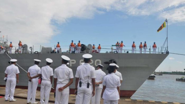 srilanka warship