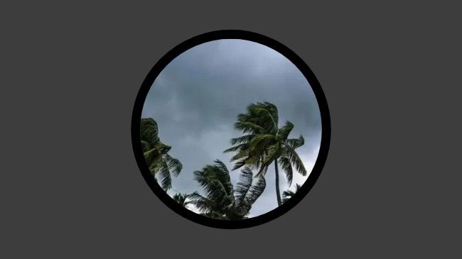 ঘণ্টায় ৬০-৮০ কি.মি. বেগে ঝড়ের আভাস