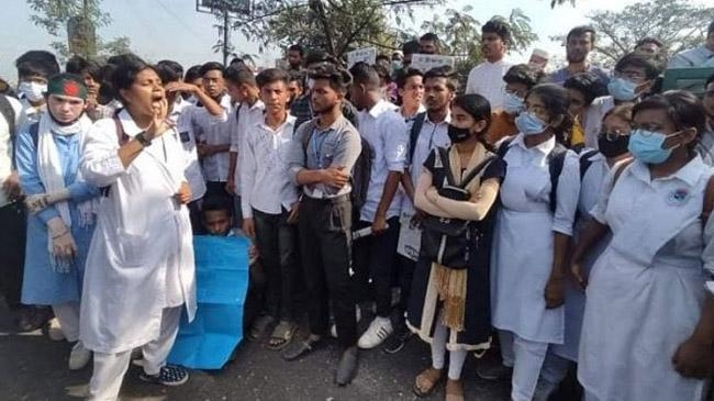 student protest rampura capital