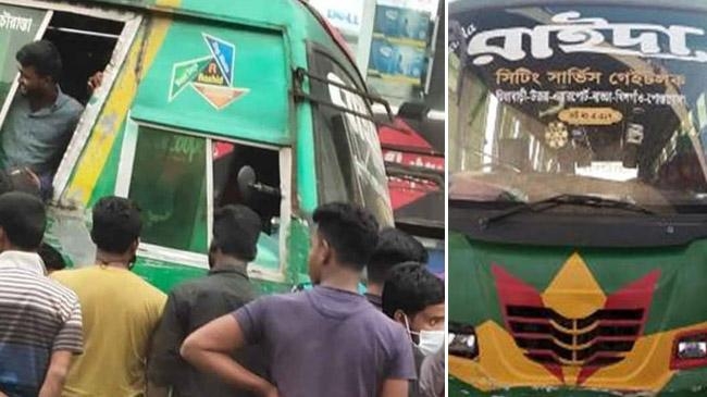 students stopped 50 buses rampura dhaka