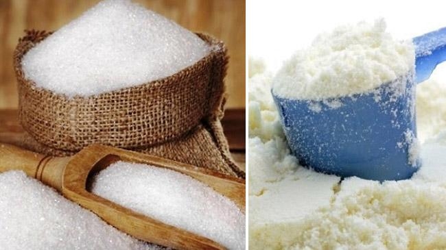 sugar powdered milk