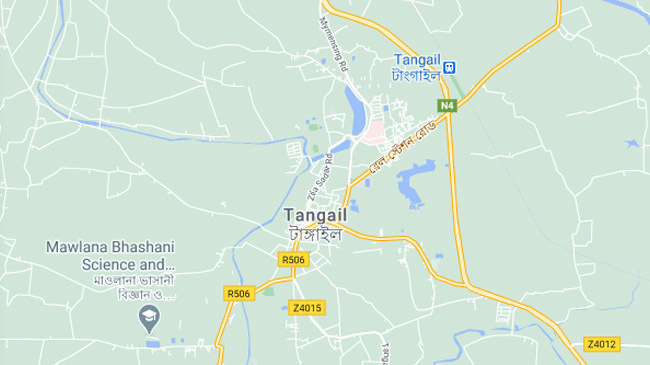 tangail map google