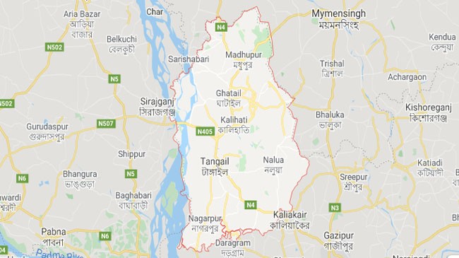 tangail map 1