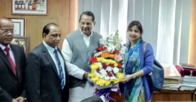 tarana halim joined new office