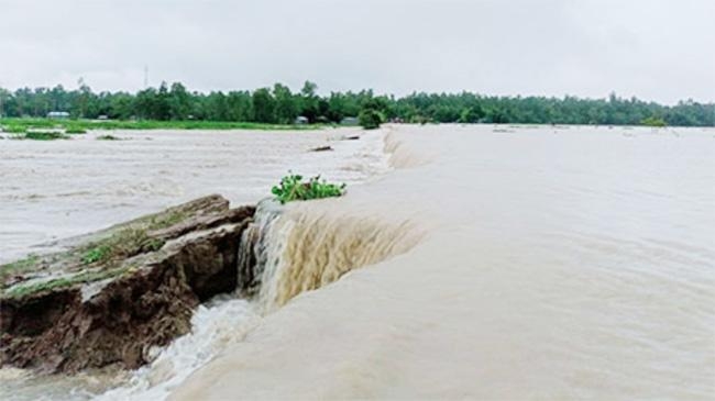teesta flood bypass collapsed