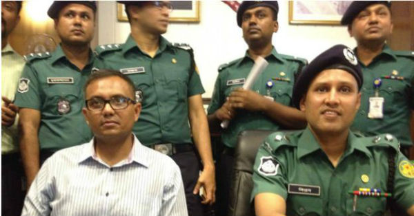 tejgaon police commissioner biplob speaking to media