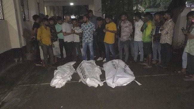 three bodies recovered from
