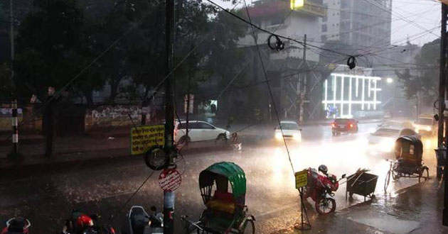 thunderstorms with windy winds