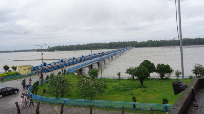 tista rivier water level danger inner