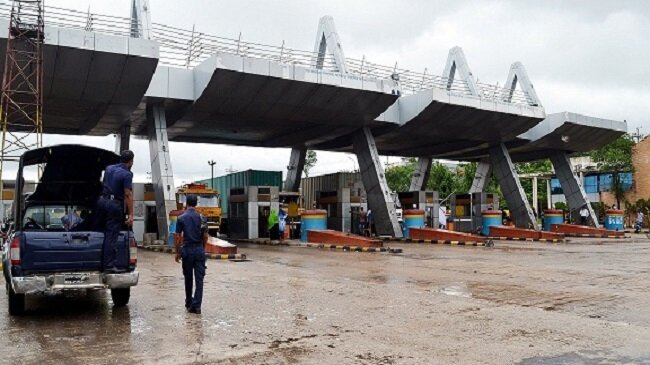 toll plaza