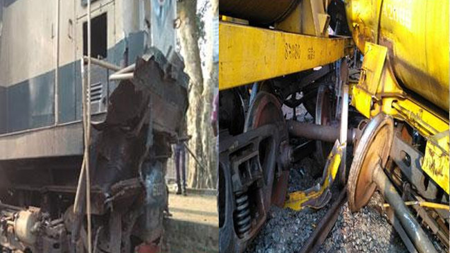 train collide in khulna