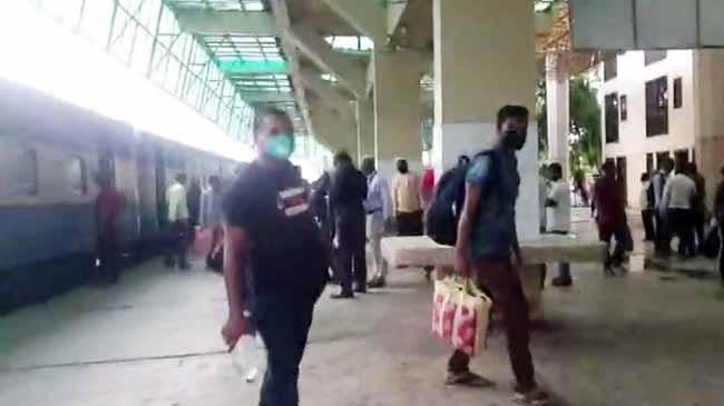 train sylhet station lockdown