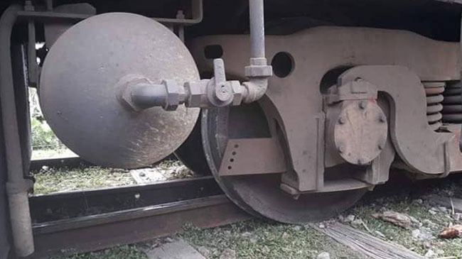 train train derailed