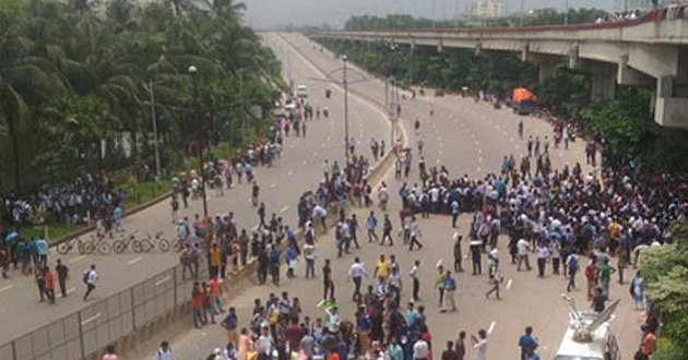 transport employee protest
