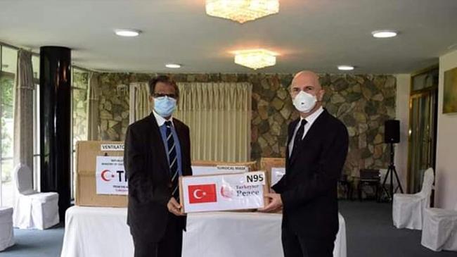 turkey give health equeipment