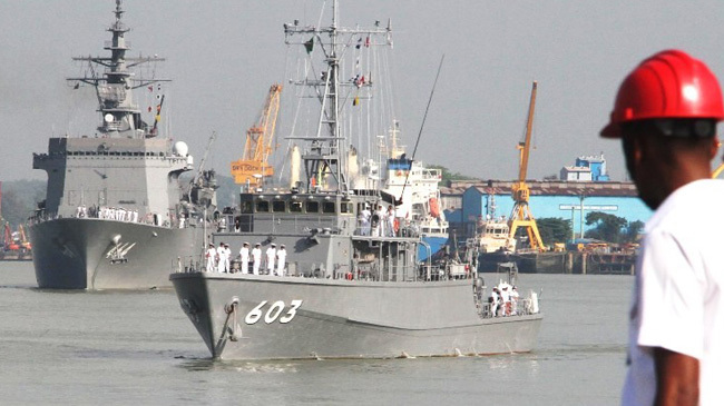 two japanese ship at ctg port