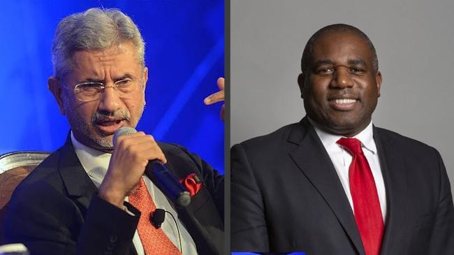 uk foreign secretary david lammy and s jaishankar