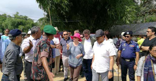 un team to visit rohingya camp April 2018