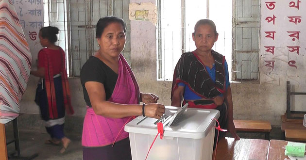 upazila election voting 2nd