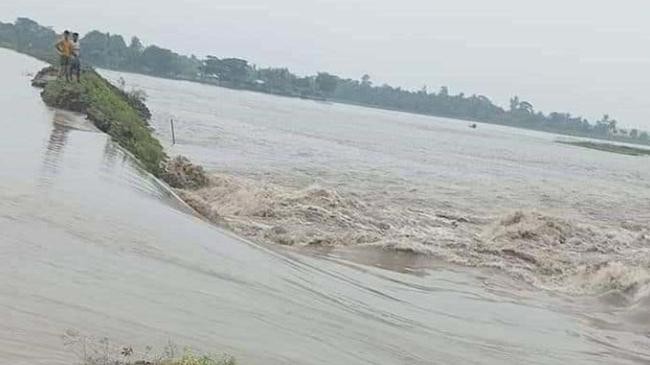 villages go underwater in khulna